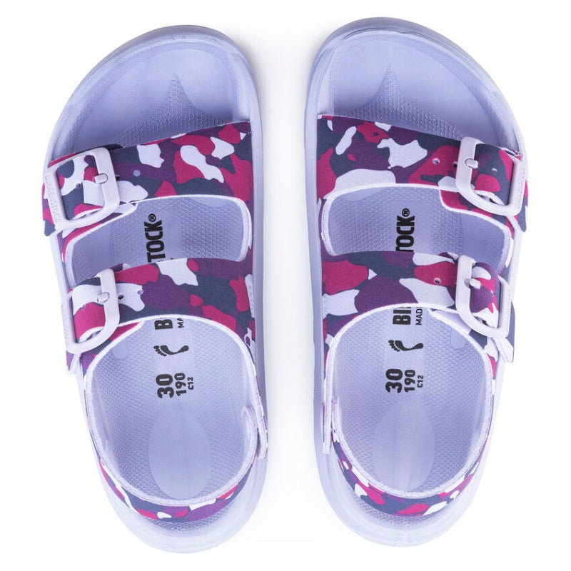 Birkenstock Mogami CL Kids Sandal - Cork Camo Purple 6