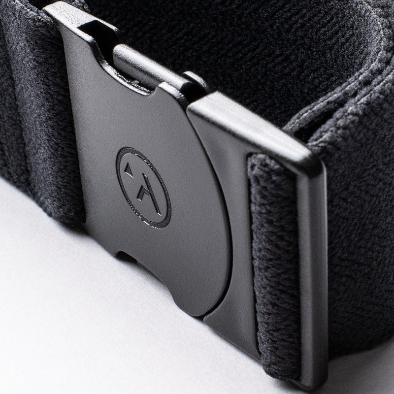 Arcade Wave Elasticated Belt - Charcoal/Astro-Belts-Outback Trading