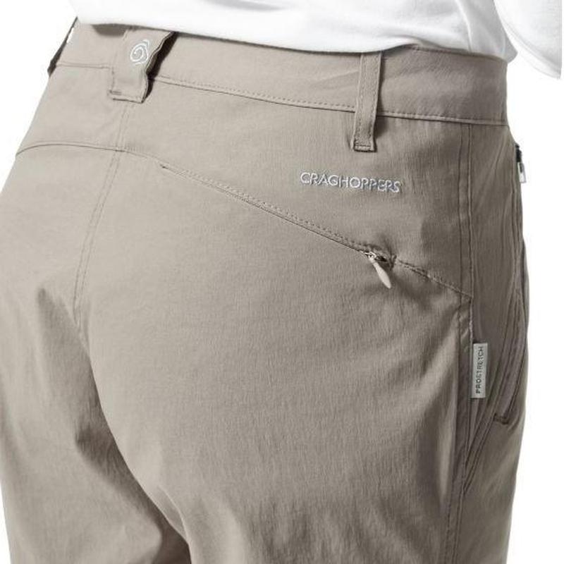 Craghoppers Kiwi Pro Stretch Walking Trousers for Women - Mushroom-Active Trousers-Outback Trading