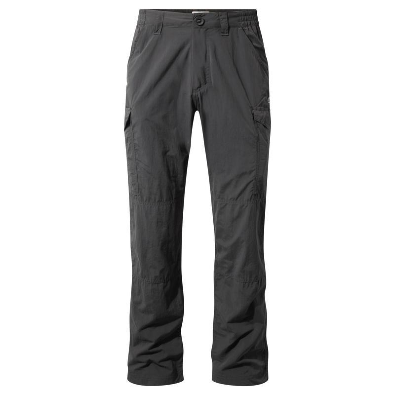 Craghoppers NosiLife Men's Cargo Walking Trousers - Black Pepper-Active Trousers-Outback Trading