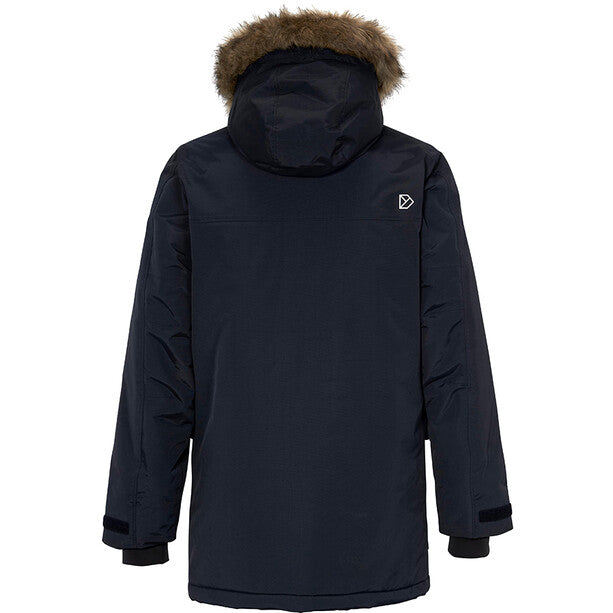 Didriksons Fredrik USX Mens Waterproof Parka Jacket- Dark Night Blue 2