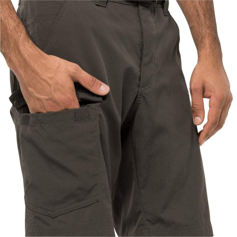 Jack Wolfskin Hoggar Mens Shorts - Dark Moss-Shorts-Outback Trading
