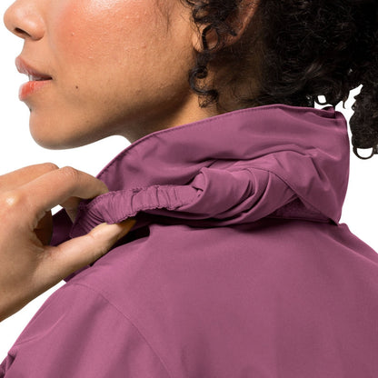 Jack Wolfskin Stormy Point Womens Jacket - Violet Quartz-Waterproof Jackets for Women-Outback Trading