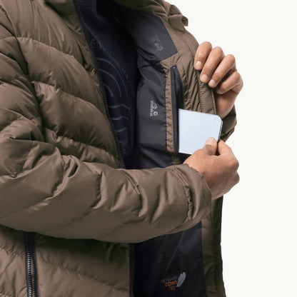 Jack Wolfskin Fairmont Men's Down Jacket - Chestnut-Outback Trading-4