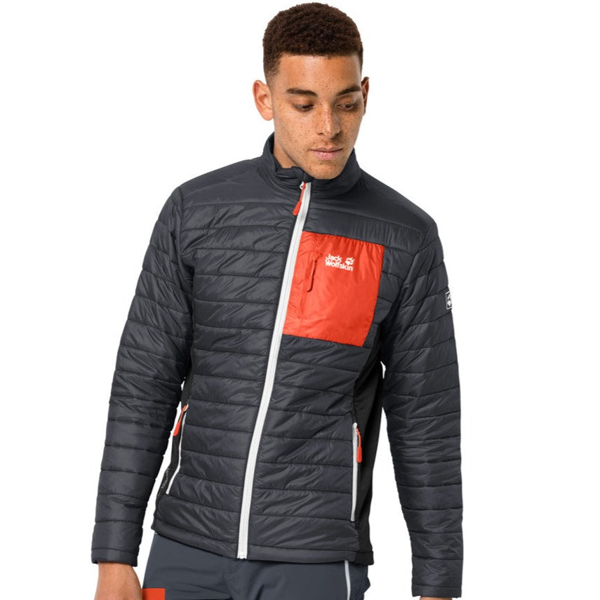 Jack Wolfskin Routeburn Mens Insulated Jacket - Ebony.3