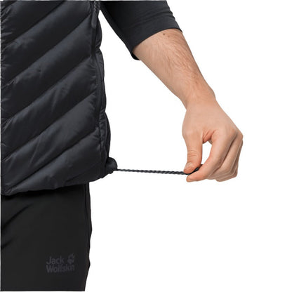 Jack Wolfskin Mens Passamani Down Vest - Phantom - Outback Trading -7