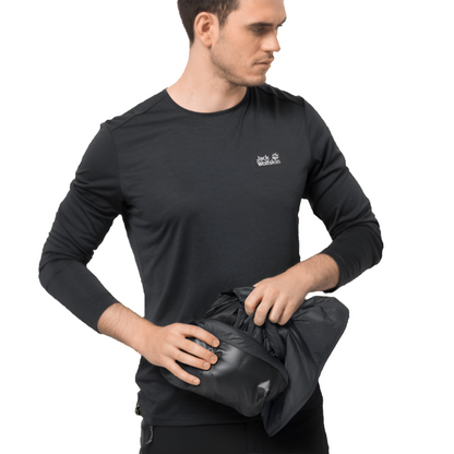 Jack Wolfskin Mens Passamani Down Vest - Phantom 2Jack Wolfskin Mens Passamani Down Vest - Phantom - Outback Trading -6