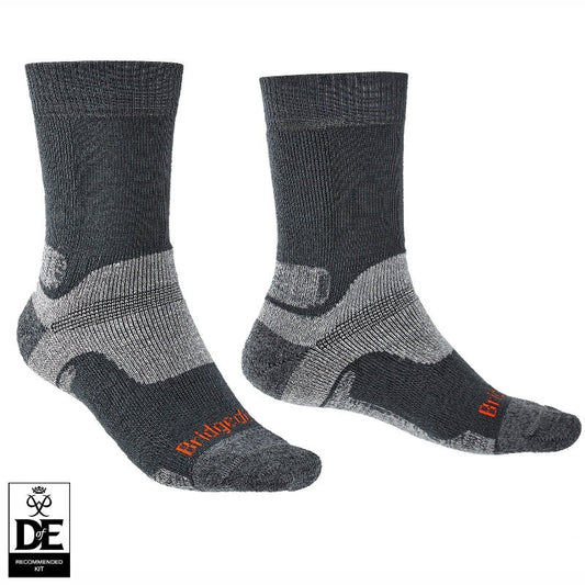 Bridgedale Midweight Merino Performance Hike Sock - Gunmetal-Outback Trading-1