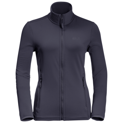 Jack Wolfskin Peak Grid Women's Fleece - Graphite