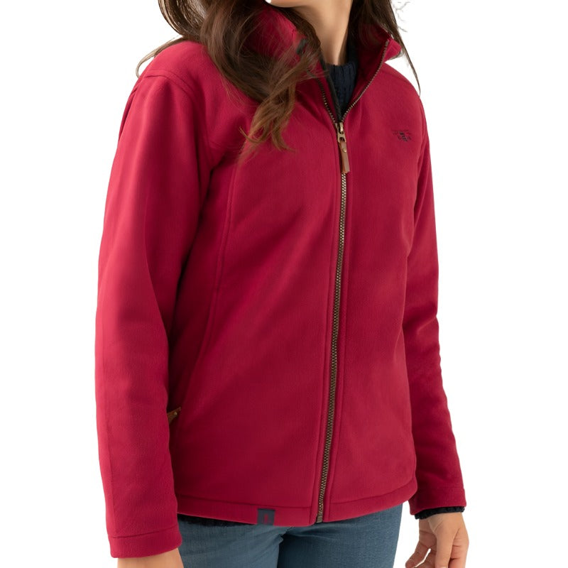 Lighthouse Women's Ashby Waterproof Fleece - Berry-Waterproof Jackets for Women-Outback Trading