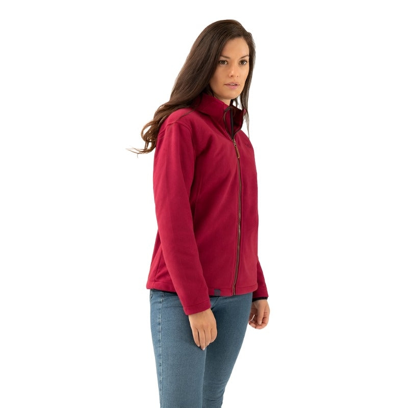 Lighthouse Women's Ashby Waterproof Fleece - Berry-Waterproof Jackets for Women-Outback Trading