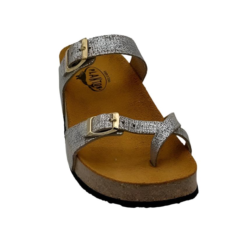 Plakton Bombay Women's Sandal - Nickel.3
