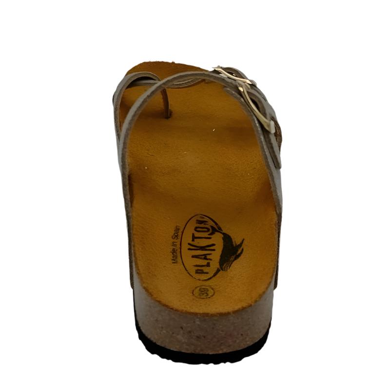 Plakton Bombay Women's Sandal - Nickel.5