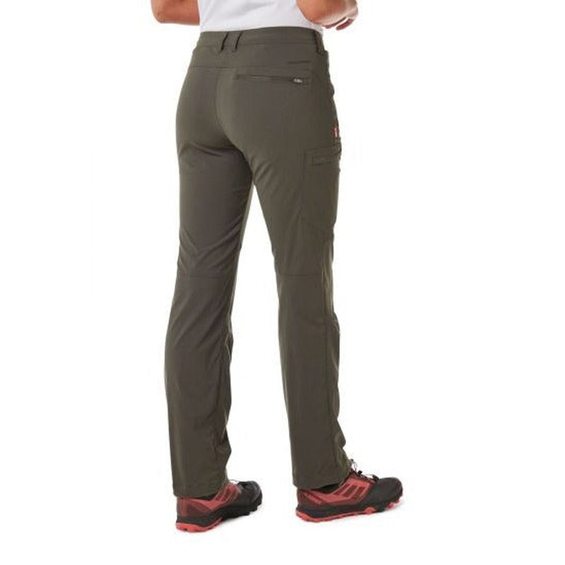 Craghoppers Women's NosiLife Pro II Trousers - Mid Khaki-Active Trousers-Outback Trading
