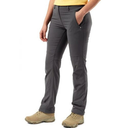 Craghoppers Women's NosiLife Pro II Trousers - Charcoal-Active Trousers-Outback Trading