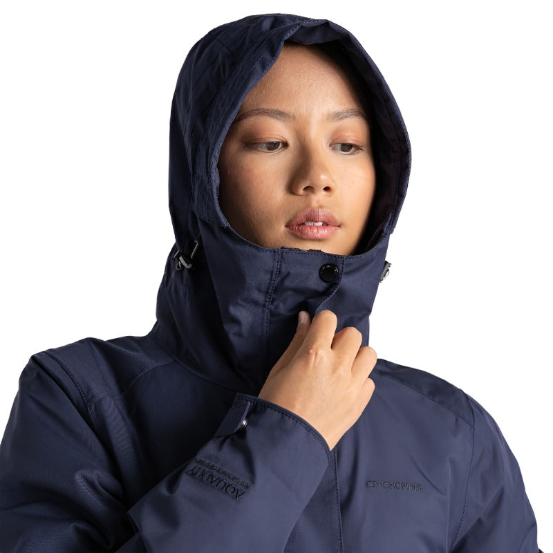 Craghoppers Women's Bertina Waterproof Jacket - Blue Navy 8