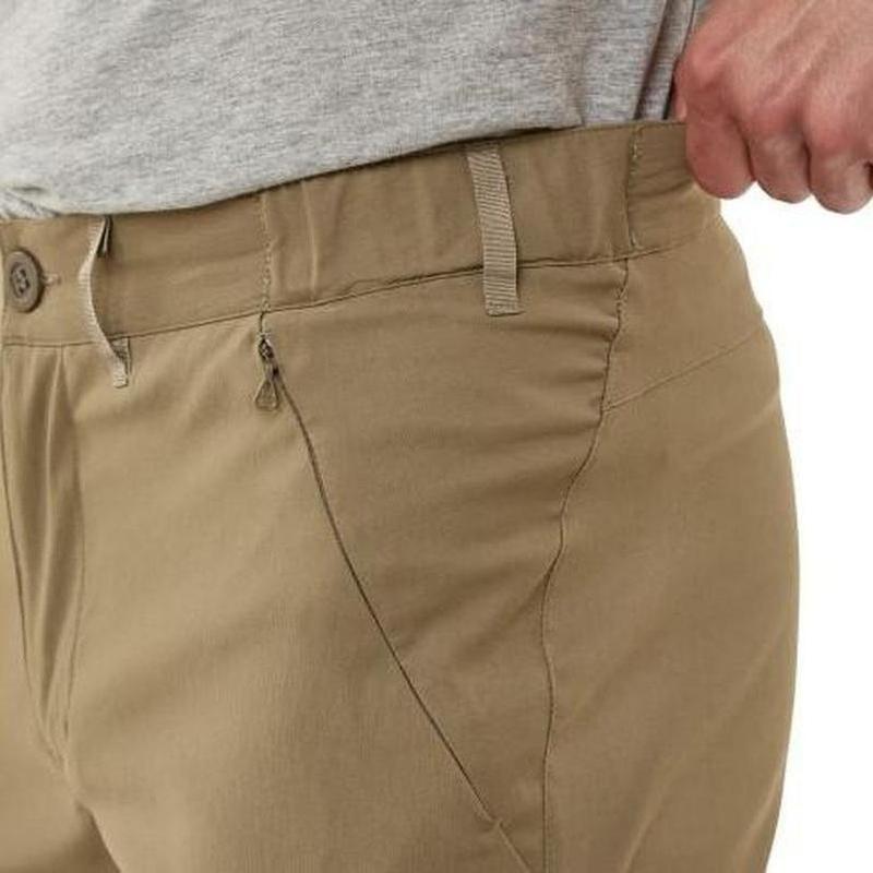 Craghoppers Men's Kiwi Pro Trousers - Pebble-Active Trousers-Outback Trading