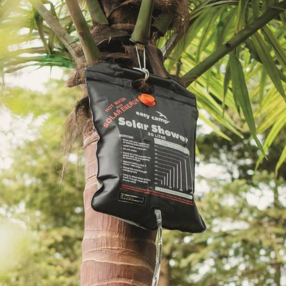 Easy Camp Solar Shower 20L - Black-outback-trading-1