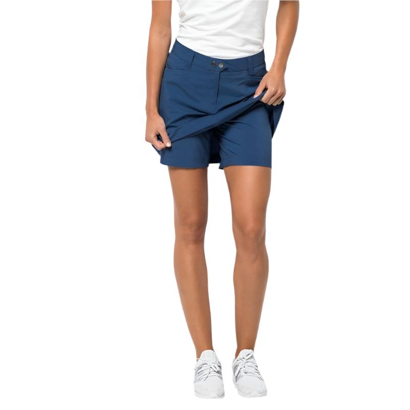 Jack Wolfskin Sonora Women's Skort - Ocean Wave-Shorts-Outback Trading