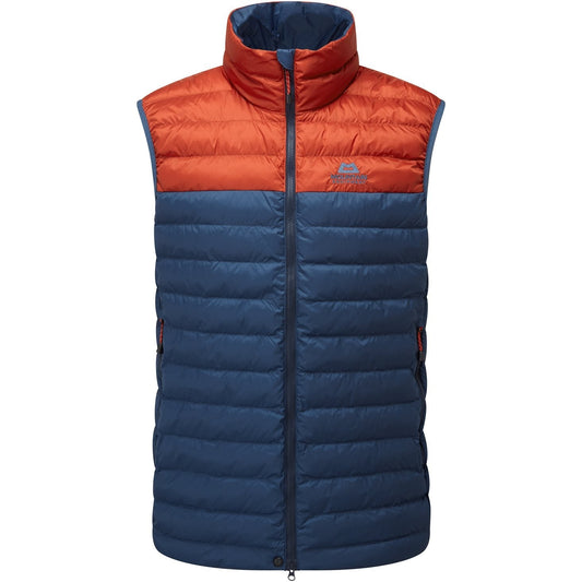 Mountain Equipment Men's Superflux Vest - Dusk / RedRock