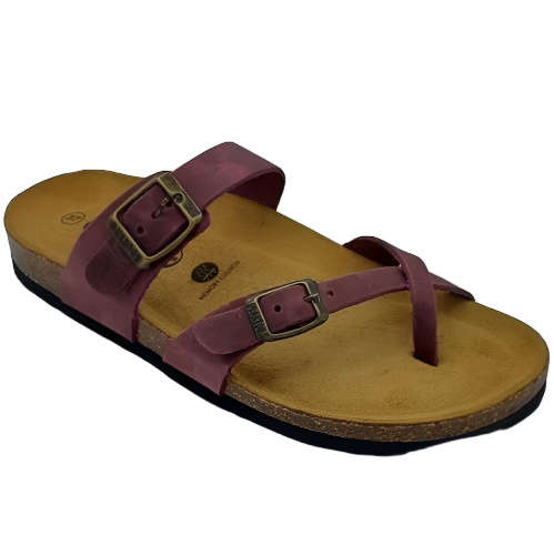 Plakton Bombay Women's Waxy Leather Upper Sandals