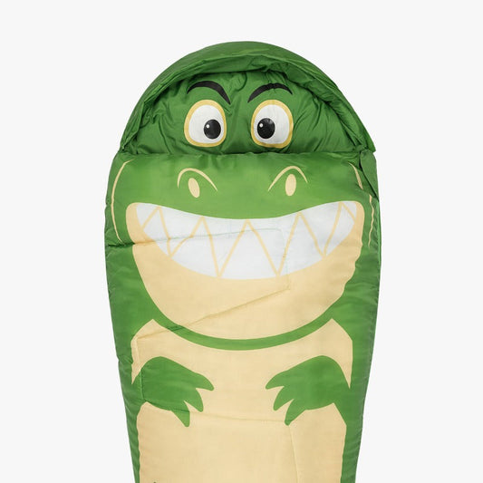 Highlander Children's Dinosaur 2 Season Sleeping Bag - Green 1