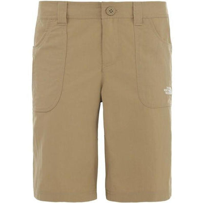 The North Face Women's Horizon Sunnyside Shorts - Kelp Tan-Shorts-Outback Trading