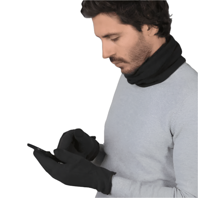 Barts Fleece Touch Gloves - Black.2