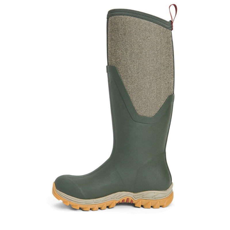 Muck Boot Arctic Sport Tall - Dark Olive/Herringbone-Waterproof Boots & Wellingtons-Outback Trading