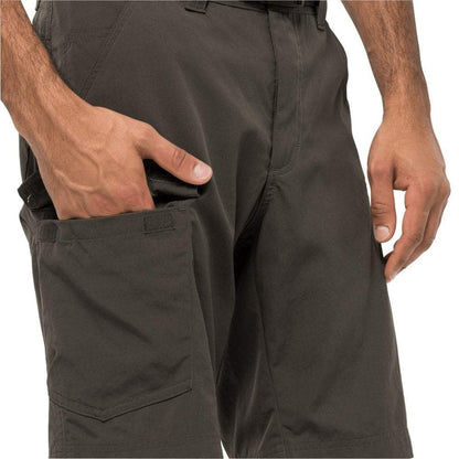 Jack Wolfskin Hoggar Mens Shorts - Dark Moss-Shorts-Outback Trading