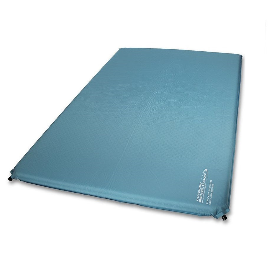 Campstar Double 75mm Self Inflating Mat - Blue